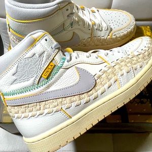 Brand New Sold Out Union BBS Neutral Gray and White Jordan 1 OG High